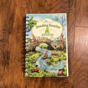 The good and the beautiful curriculum reading booster A cards spiral book